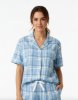 Women's Boxy Plaid Flannel Shirt