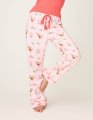 PJ Salvage Tini Time Flannel Pajama Pant in Ballet Pink
