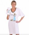 Emerson Street "Listen Honey-Don't Mind Me...I'm Just The Queen!" Cotton Nightshirt in A Bag