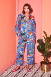 Karen Mabon Nocturnal Animals Organic Cotton Classic Pajama Set