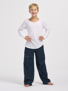 Boxercraft kids Scottish Plaid Poly Flannel Lounge Pant