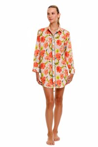 The Lazy Poet Women's Sissy Hypnos Cotton Boyfriend Sleepshirt