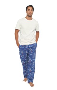 The Lazy Poet Men's Drew St. Tropez Cotton Pajama Pant