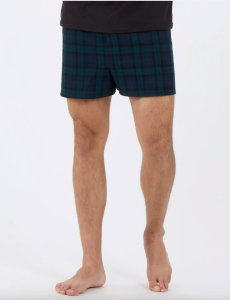 Boxercraft Men's Scottish Tartan Plaid Flannel Boxer Shorts