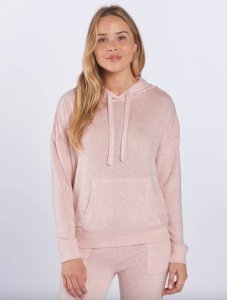 Boxercraft Women's Cuddle Hoodie in Blush Heather