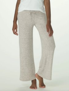 Boxercraft Women's Cuddle Wide Leg  Pant in Espresso Heather