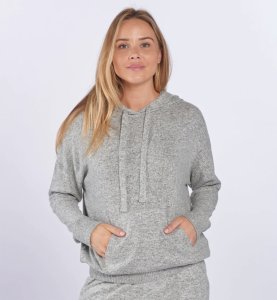 Boxercraft Women's Cuddle Hoodie in Oxford Heather