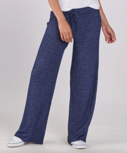Boxercraft Women's Cuddle Wide Leg Pant in Navy Heather