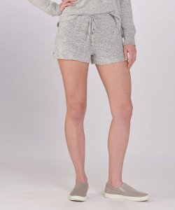 Boxercraft Women's Cuddle Short in Oxford Heather