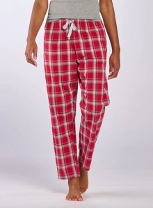 Boxercraft Women's Haley Heritage Garnet Plaid Flannel Pajama Pant