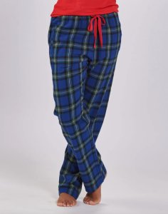 Boxercraft Women's Haley Midnight Tartan Plaid Flannel Pajama Pant