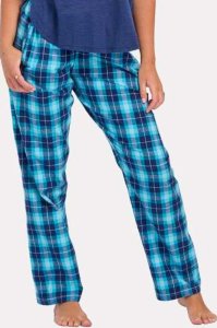 Boxercraft Women's Haley Snow Plaid Flannel Pajama Pant