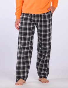 Boxercraft Men's Harley Heritage Black Plaid Flannel Pajama Pant