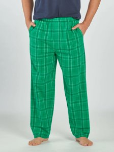 Boxercraft Men's Harley Kelly Green Field Day Plaid Flannel Pajama Pant