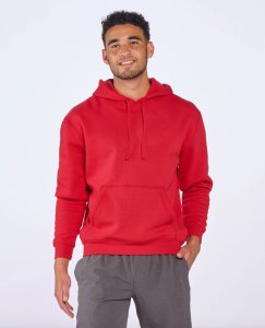 Boxercraft Men's Fleece Hoodie in True Red