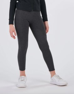 Boxercraft Youth Girls Leggings in Charcoal