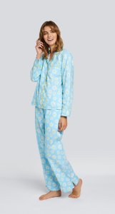 Daisy Alexander Oops-A-Daisy Classic Cotton Poplin Pajama Set