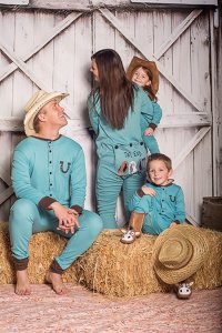 Lazy One Kids Unisex Blue Tail End FlapJack