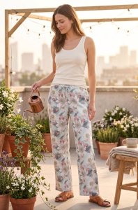 Mahogany Women's Gwen Cotton Pajama Pant in a Bag