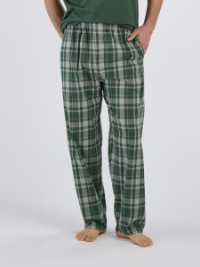 Boxercraft Men's Harley Jordan Green Plaid Flannel Pajama Pant