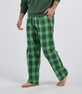 Boxercraft Men's Harley McIntosh Green Plaid Flannel Pajama Pant