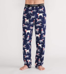 Little Blue House by Hatley Men's Bandana Labs Cotton Jersey Pajama Pant