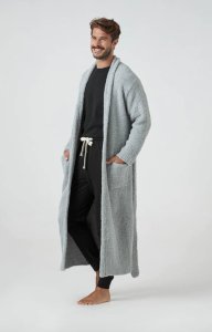 Kashwére Adult Hampton Robe in Stone