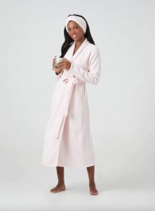 Kashwére Pink Seasonless Robe