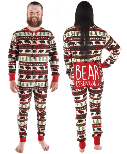Lazy One Adult Unisex Bear Essentials FlapJack