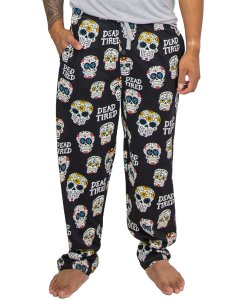 Lazy One Men's Dead Tired Cotton Knit Pajama Pant