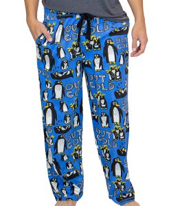 Lazy One Men's Out Cold Cotton Knit Pajama Pant
