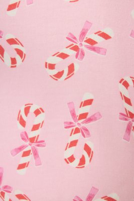 PJ Salvage Sweeter Than Sugar Candy Cane Classic Flannel Pajama Set