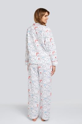 Daisy Alexander Beary Happy Classic Cotton Poplin Pajama Set