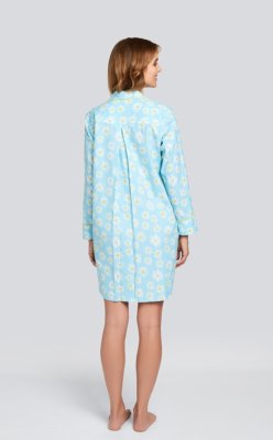 Daisy Alexander Oops-A-Daisy Classic Cotton Poplin Nightshirt
