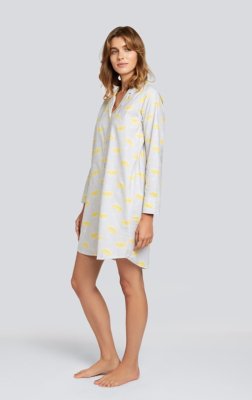 Daisy Alexander Rainy Day Classic Cotton Poplin Nightshirt