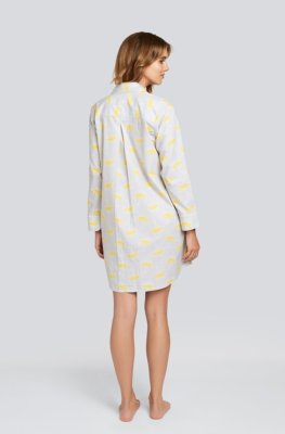 Daisy Alexander Rainy Day Classic Cotton Poplin Nightshirt