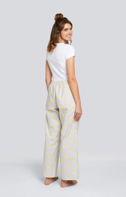 Daisy Alexander Rainy Day Cotton Poplin Pajama Lounge Pant