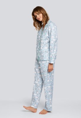 Daisy Alexander Very Sheepish Classic Cotton Poplin Pajama Set