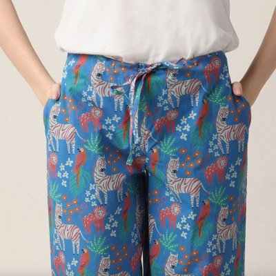 Mahogany Women's Safari Cotton Pajama Pant in a Bag