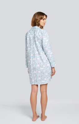 Daisy Alexander Very Sheepish Classic Cotton Poplin Nightshirt