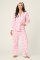 PJ Salvage Sweeter Than Sugar Candy Cane Classic Flannel Pajama Set