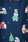 PJ Salvage Bearly Awake Classic Flannel Pajama Set in Navy
