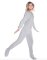 Big Feet Pajamas Adult Gray Jersey Knit One Piece Footy
