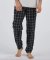 Boxercraft Adult Varisy Black/Oxford Plaid Flannel Jogger