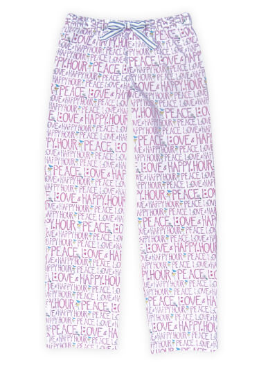 Peace Love & Happy Hour Sleep Pant