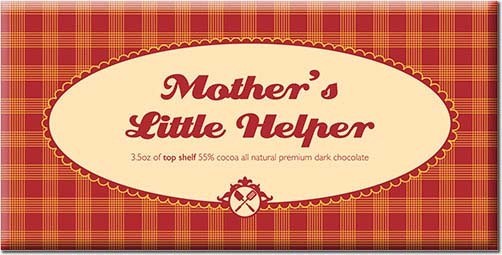 "Mother's Little Helper" Chocolate Bar from Bloomsberry