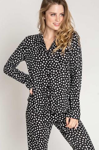 PJ Salvage Give Love Classic Pajama Set