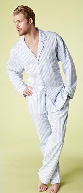 Bedhead Men's 3D Stripe Cotton Pajama Set