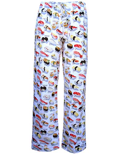 Unisex Sushi Pajama Pants for Back to College