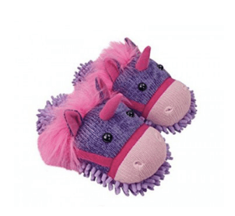 Fuzzy Friends 'Unicorn' Slippers from Aroma Home